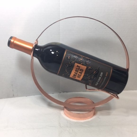 Copper Thumbs Up! Wine Holder & Pourer - Picture 1 of 14